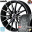 225/60R17 ヨコハマ アイスガード7 ig70 スタッドレスタイヤホイール 新品 4本セット ウェッズ シェイクダウン VS2 ブラックポリッシュ(BKP) 17インチ 5H114.3 組込みバランス調整済み taiya 210,650円