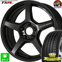 215/40R18 インペリアル エコスポーツ2 新品サマータイヤ ホイール 4本セット ワーク エモーション T5R マットグラファイト (MGK) 18インチ 5H114.3 組込み済 バランス調整済 taiya