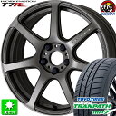 225/55R17 トーヨータイヤ トランパス MP7 新品サマータイヤ ホイール 4本セット ワーク エモーション T7R マットカーボン (MGM) 17インチ 5H114.3 組込み済 バランス調整済 taiya