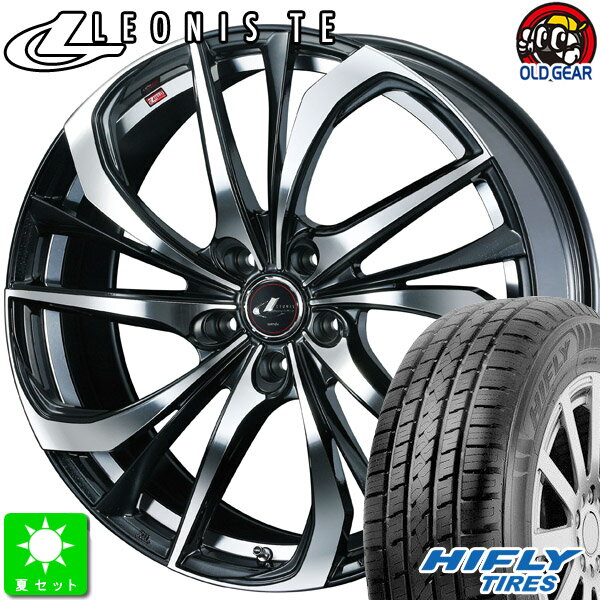 225/65R17ハイフライ HIFLY HT601新品 サマータイヤ ホイール4本セットウェッズ レオニス TE17インチ 7.0J 5H114.3PBMC taiya