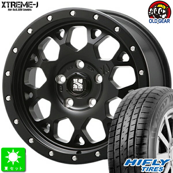 225/65R17ハイフライ HIFLY HT601新品 サマータイヤ ホイール4本セットMLJ XTREME-J XJ0417インチ 7.0J 5H114.3サテンブラック taiya