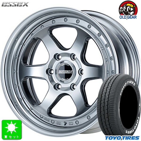 215/65R16C 109/107トーヨー TOYO H30 ホワイトレター新品 サマータイヤ ホイール4本セットエセックス ESSEX EL-16 2ピース16インチ 7.0J 6H139.7ハイパーグロス組込み済 バランス調整済 taiya