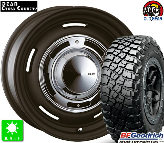 LT315/75R16 127/124Q LREBF Goodrich Mud-Terrain T/A KM3新品 サマータイヤホイール 4本セットクリムソン ディーンクロスカントリー16インチ 8.0J 6H139.7マットブラックポリッシュ taiya