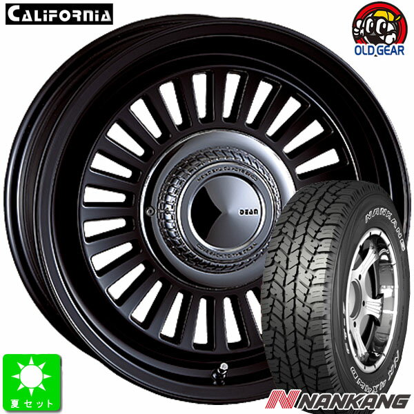 265/75R16ナンカン NANKANG FT-7アウトラインホワイトレター新品 サマータイヤホイール 4本セットクリムソン ディーンカリフォルニア16インチ 7.0J 6H139.7マットブラックポリッシュ taiya