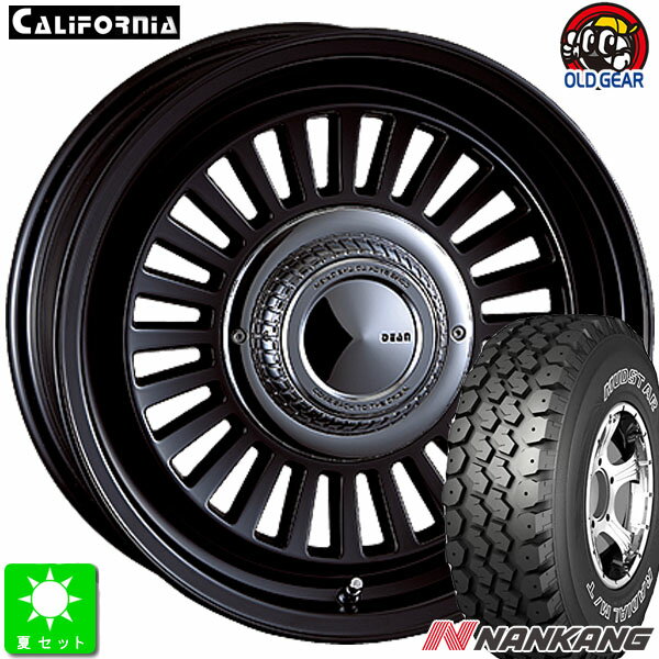 265/75R16ナンカン NANKANG N889 M/Tアウトラインホワイトレター新品 サマータイヤホイール 4本セットクリムソン ディーンカリフォルニア16インチ 7.0J 6H139.7マットブラックポリッシュ taiya