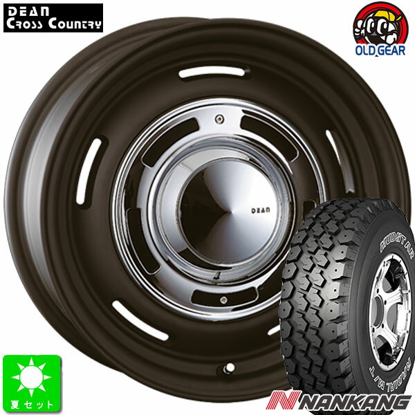 265/75R16ナンカン NANKANG N889 M/Tアウトラインホワイトレター新品 サマータイヤホイール 4本セットクリムソン ディーンクロスカントリー16インチ 8.0J 6H139.7マットブラックポリッシュ taiya