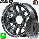 225/70R16トーヨー オープンカントリー R/Tホワイトレター新品 サマータイヤ ホイール4本セットRAYS レイズ デイトナ Team DAYTONA F6 Bloost for JIMNY16インチ 5.5J 5H139.7セミグロスブラック(N1カラー)組込み済 バランス調整済 taiya