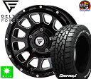 185/85R16GRIPMAX MUD Rage R/T MAXホワイトレター新品 サマータイヤ ホイール4本セットデルタフォース OVAL16インチ 6.0J 5H139.7ブラックマシニング taiya