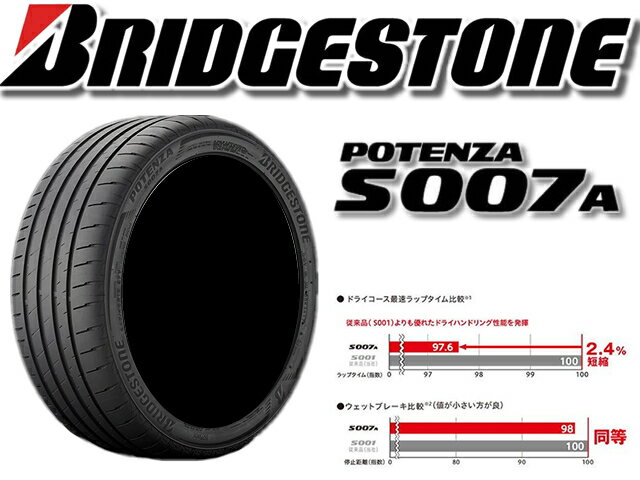 GARSON G2 ギャルソン G2 タイヤ・ホイール 新品 4本セット ブリヂストン ポテンザ S007A 235/45R18 パーツ バランス調整済み！