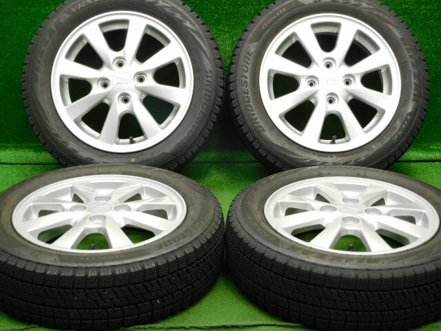 ⑤2022年製155/65R14 中古スタッドレスタイヤ4本セット 楽天市場】155/65r14 スタッドレス 中古 ホイールセットの通販