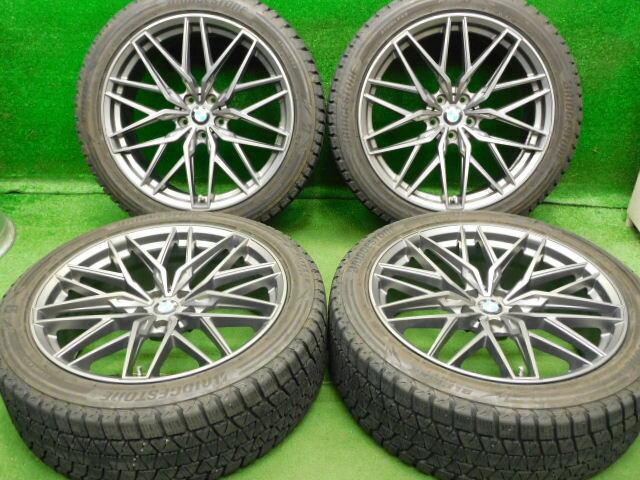 中古 ホイールタイヤ 4本セット 245/45R20 2021年製 8分山程度 中古社外 ユーロバーン nurburg MTX 20x8J+27 5H112 中古 スタッドレス ..
