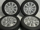 中古 ホイールタイヤ 4本セット 205/60R16 2019年製 7分山程度 中古社外 ウェッズ ジョーカー 16x6.5J+40 5H114.3 中古 スタッドレス タイヤ ヨコハマ アイスフロンテージ