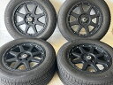 中古 ホイールタイヤ 4本セット 245/60R18 2014年製 6分山程度 中古社外 MLJ エクストリームJ 18x8J+40 5H114.3 中古 スタッドレス タイヤ ミシュラン X-ICE