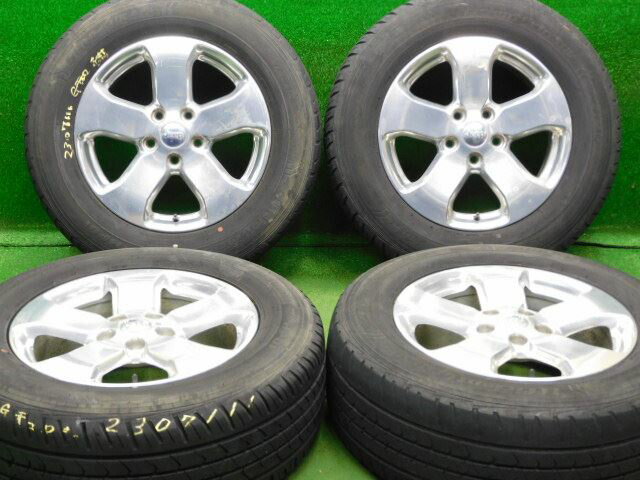 中古 ホイールタイヤ 4本セット 265/60R18 2020年製 8分山程度 中古純正 ジープ グランドチェロキー 純正 18x8J+56.4 5H127 中古 ラジアル タイヤ グッドイヤー エフィシェントグリップSUV