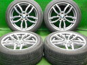 中古 ホイールタイヤ 4本セット 245/45R19 2021年製 7分山程度 中古純正 BMW X3 F25 純正 19x8.5J+38 5H120 中古 ラジアル タイヤ ヨコハマ ブルーアース-GT AE5