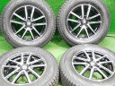 中古 ホイールタイヤ 4本セット 215/70R16 2016年製 8分山程度 中古社外 ストレンジャー 16x7J+38 5H114.3 中古 スタッドレス タイヤ ヨコハマ アイスガード G075