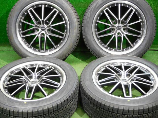 【新品スタッドレス 22年製】MONZA ワーウィック テクノスター 18インチ 8J+38 5H114.3 ブリヂストン 235/50R18 アルファード ヴェルファイア エルグランド