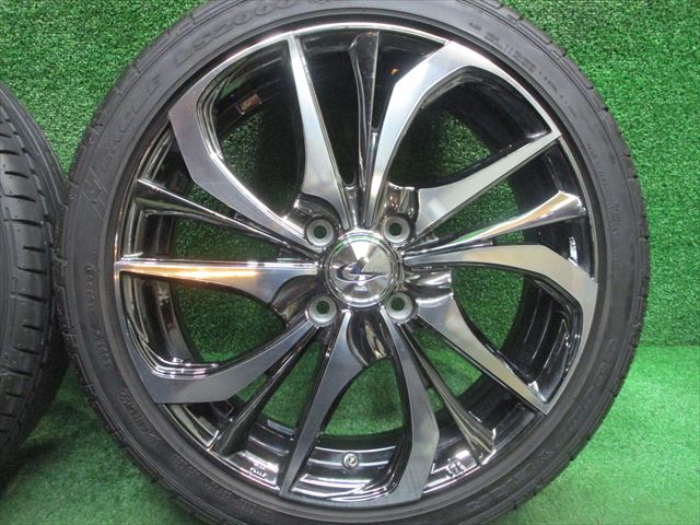 中古 ホイールタイヤ 4本セット 165/50R16 2020年製 9分山程度 中古社外 レオニス TE 16x5J+45 4H100 中古 ラジアル タイヤ グッドイヤー LS2000ハイブリッド 2