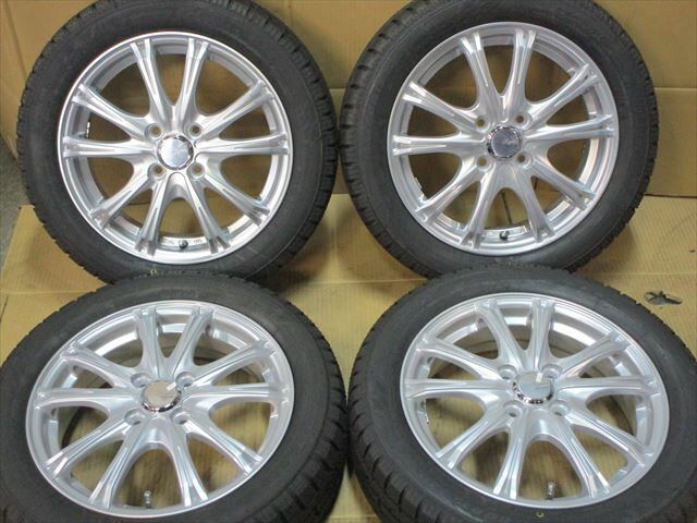 新品 ホイールタイヤ 4本セット 165/60R15 2022年製 未使用社外 リーガレスα EX 15x4.5J+43 4H100 新品 スタッドレス タイヤ TOYO ギズ