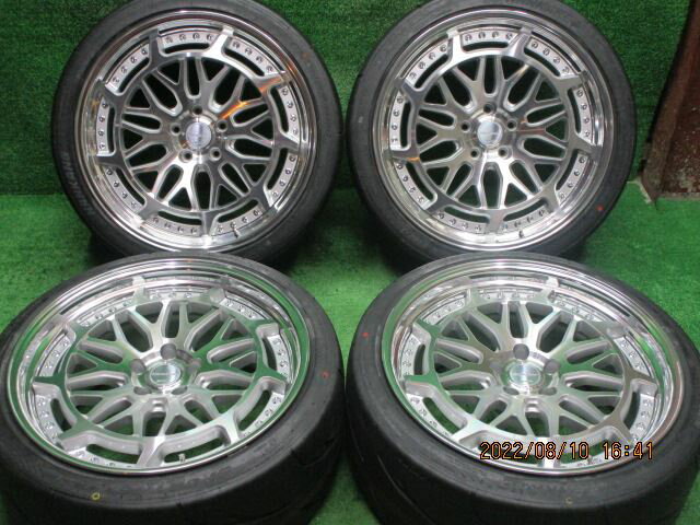 新品 ホイールタイヤ 4本セット 245/35R20 2021年製 未使用社外 ワーク グランシーカー DMX 20x9J+31 5H114.3 新品 ラジアル タイヤ ナンカン スポーツネックス AR-1