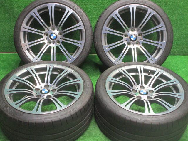 中古 ホイールタイヤ 4本セット 245/35R19 2013年製 6分山程度 中古純正 BMW M3 純正 19x8.5J+29 5H120 中古 ラジアル タイヤ ミシュラン パイロットスポーツ