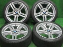 中古 ホイールタイヤ 4本セット 245/40R19 2019年製 3分山程度 中古純正 BMW 6シリーズ 純正 Mスポーツ 19x8.5J 33 5H120 中古 ラジアル タイヤ ダンロップ SPスポーツマックス GT ☆