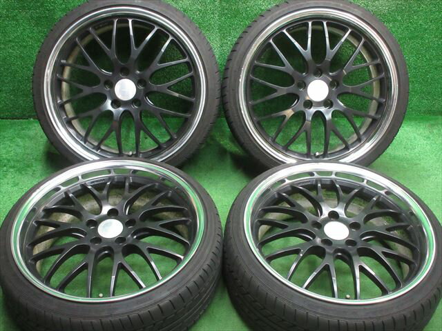 中古 ホイールタイヤ 4本セット 215/35R19 2021年製 6分山程度 中古社外 グノーシス GH2 19x7.5J+45 5H114.3 中古 ラジアル タイヤ GOODYEAR　イーグル LSEXE