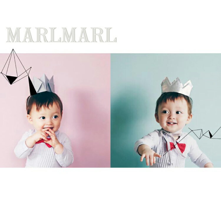 マールマール ボディスーツ MARLMARL bodysuits ピンタック pintuck ロンパース 蝶ネクタイ ベビー服 男の子 出産祝い ギフト プレゼント