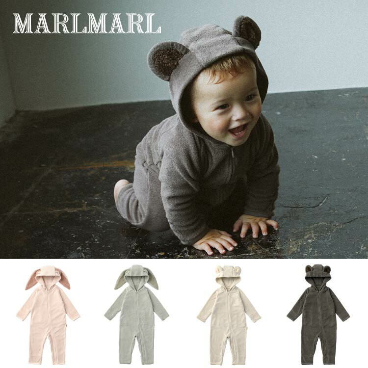 マールマール ベビー服 マールマール ナイトウェア MARLMARL lullaby ララバイ ベビー服 耳付き 女の子 男の子 キッズ服 出産祝い ギフト プレゼント