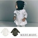 マールマール ボディスーツ MARLMARL bodysuits スカーフ scarf ロンパース シャツ ベビー服 女の子 男の子 出産祝い ギフト プレゼント