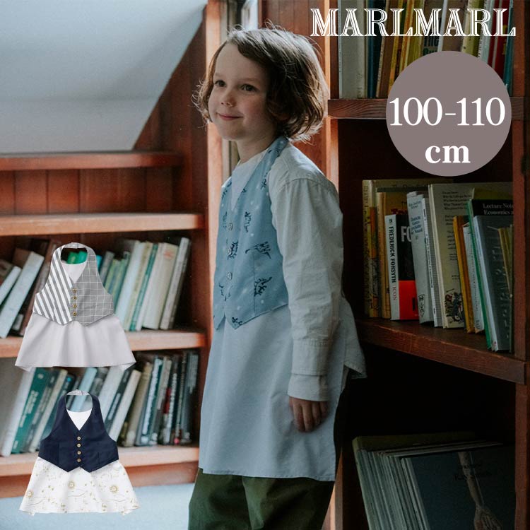 }[}[ Gv j̎q MARLMARL M\ garcon kids 100cm 110cm HGv Ot _Ci\[ eI[ LbY a v[g Mtg tH[} v[g 2023AW j[A