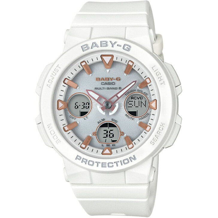 【カシオ】カシオ ベビージー CASIO Baby-G BGA-2500-7AJF タフ・ソーラー電波時計 レディース 樹脂バンド