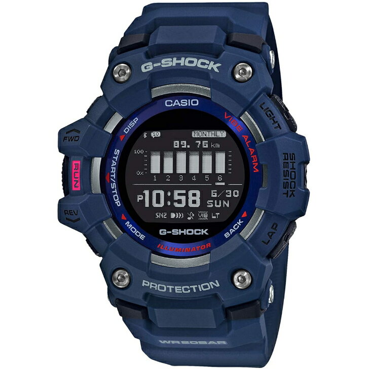 【カシオ】カシオ ジーショック ジースクワッド CASIO G-SHOCK G-SQUAD Bluetooth搭載 スマートフォンリンク　GBD-100-2JF GPS腕時計 樹脂ベルト