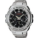 【国内正規品】【カシオ】カシオ ジーショック CASIO G-SHOCK G-STEEL GST-W110D-1AJF タフ ソーラー電波時計 メンズ メタルバンド