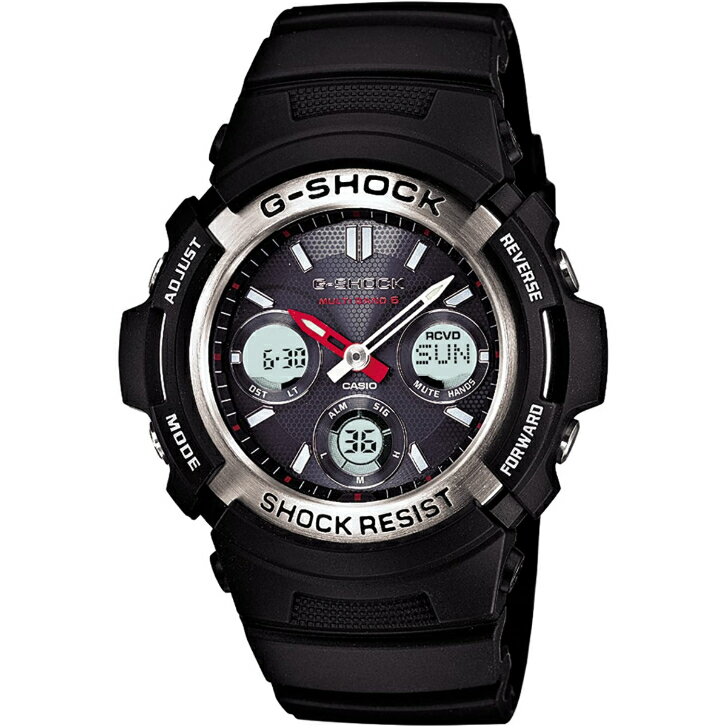 ڹʡۡڥۥ å CASIO G-SHOCK AWG-M100-1AJF ա顼Ȼ ǥ  ٥