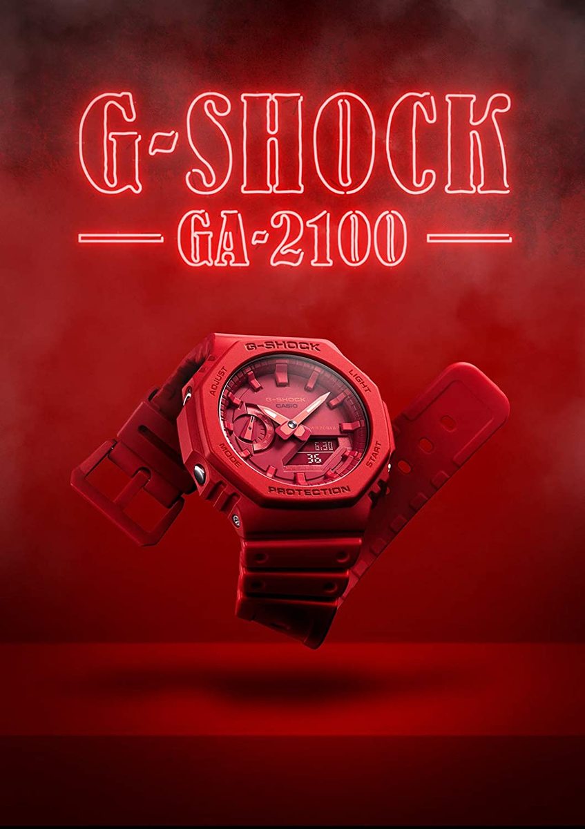 【カシオ】カシオ ジーショック CASIO G-SHOCK カーボンコアガード構造 GA-2100-4AJF クオーツ腕時計 メンズ 樹脂ベルト