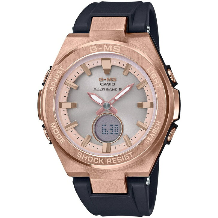 【カシオ】カシオ ベビージー CASIO Baby-G G-MS MULTIBAND6 MSG-W200G-1A1JF タフ・ソーラー電波時計 レディース 樹脂ベルト