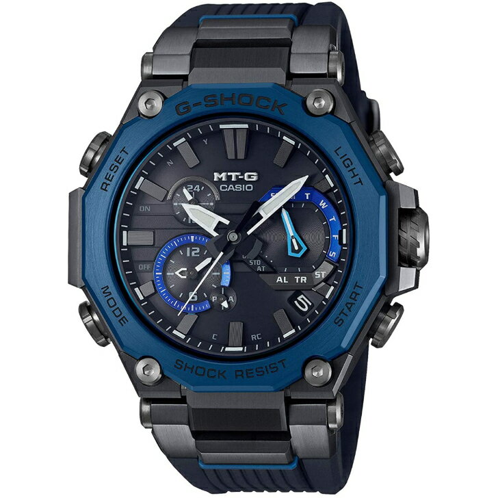 【カシオ】カシオ ジーショック CASIO G-SHOCK MT-G デュアルコアガード構造 MTG-B2000B-1A2JF タフ・ソーラー電波時計 メンズ