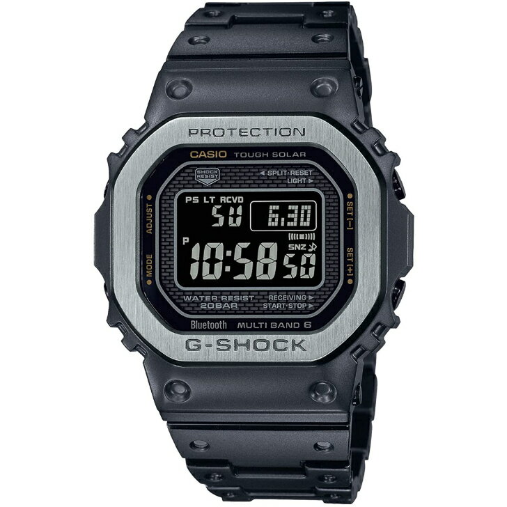 【国内正規品】[カシオ] 腕時計CASIO G-SHOCK カシオ ジーショック Bluetooth 搭載 電波ソーラー マルチフィニッシュドブラック GMW-B5000MB-1JF メンズ ブラック