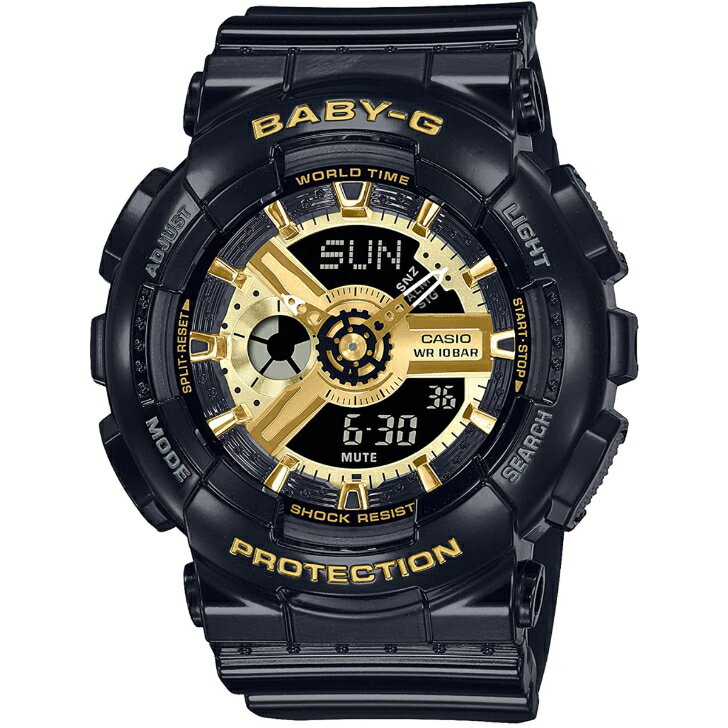 【国内正規品】[カシオ] 腕時計CASIO Baby-G カシオ ベビージー BA-110X-1AJF レディース ブラック