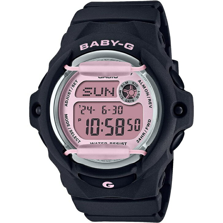 【国内正規品】[カシオ] 腕時計 CASIO Baby-G カシオ ベビージー スーパーイルミネータータイプ(高輝度なLEDライト) BG-169U-1CJF レディース ブラック