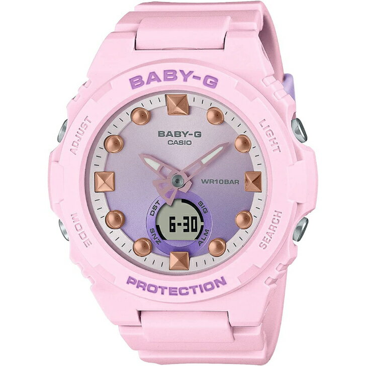 【国内正規品】[カシオ] 腕時計 CASIO Baby-G カシオ ベビージー BGA-320-4AJF レディース フラミンゴピンク