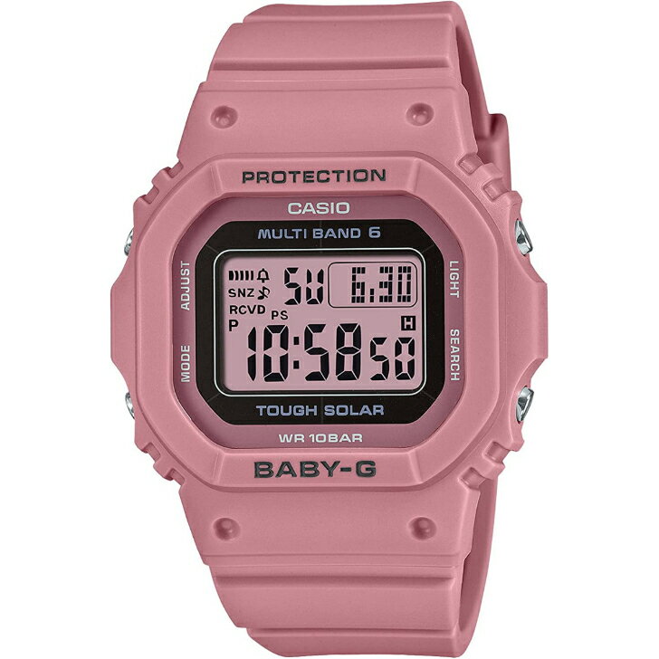 【国内正規品】[カシオ] 腕時計 CASIO Baby-G カシオ ベビージー 電波ソーラー BGD-5650-4JF レディース ピンク