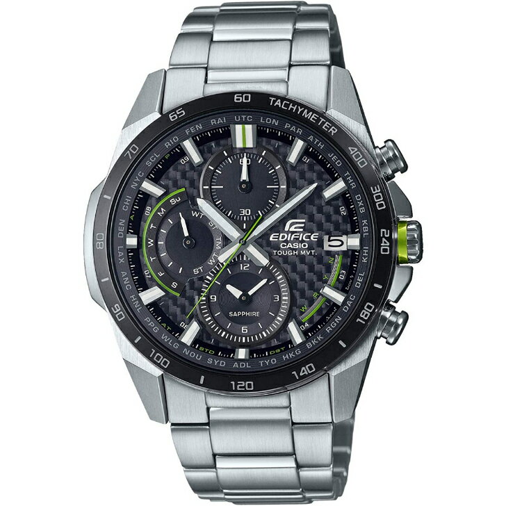 intelligence 【国内正規品】[カシオ] 腕時計 CASIO EDIFICE カシオ エディフィス 電波ソーラー EQW-A2000DB-1AJF メンズ シルバー