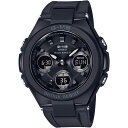 【国内正規品】[カシオ] 腕時計 CASIO G-SHOCK カシオ ベビージー G-MS 電波ソーラー MSG-W100G-1AJF レディース ブラック