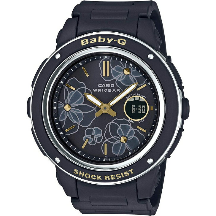 CARTIER - 【国内正規品】[カシオ] 腕時計 CASIO Baby-G カシオ ベビージー Floral Dial Series BGA-150FL-1AJF レディース ブラック