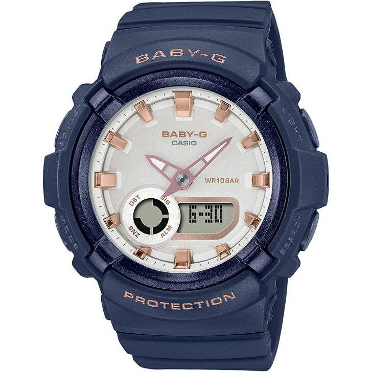 【国内正規品】[カシオ] 腕時計 CASIO Baby-G カシオ ベビージー BGA-280BA-2AJF レディース ネイビー