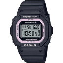  腕時計 CASIO Baby-G カシオ ベビージー 電波ソーラー BGD-5650-1BJF レディース ブラック