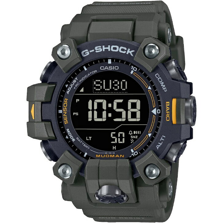 楽天OLD　POWER【国内正規品】[カシオ] 腕時計 CASIO G-SHOCK カシオ ジーショック MUDMAN 電波ソーラー バイオマスプラスチック採用 GW-9500-3JF メンズ カーキー