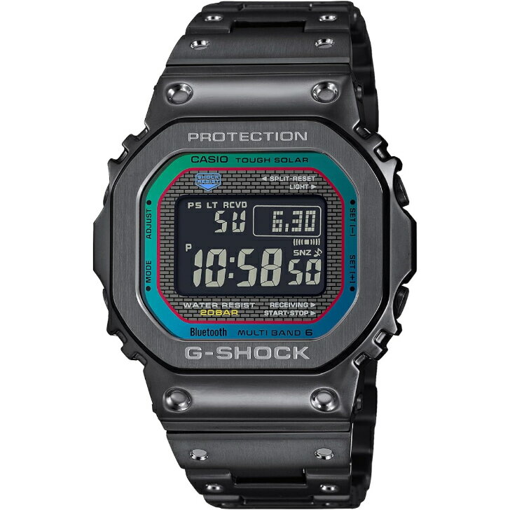 【国内正規品】 [カシオ] CASIO G-SHOCK カシオ ジーショック 腕時計 Bluetooth搭載 フルメタル 電波ソーラー GMW-B5000BPC-1JF メンズ..